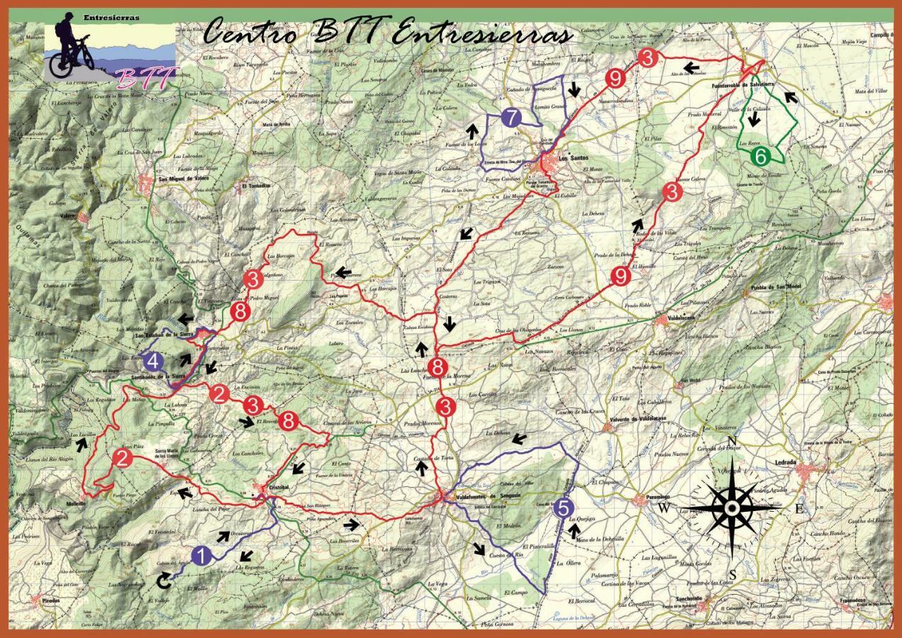 Casa Rural Mi Descanso Valdefuentes de Sangusín 外观 照片